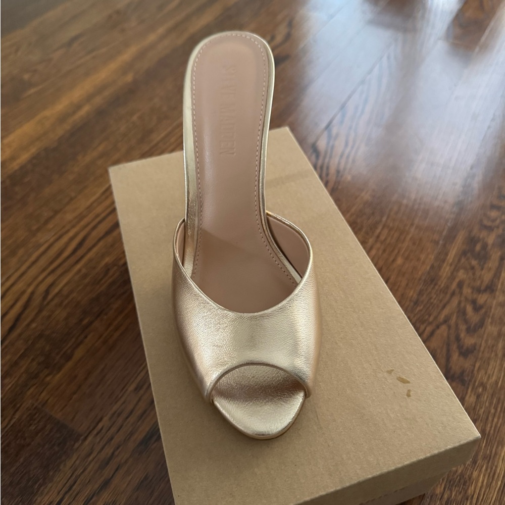 Steve Madden Gold Women's Priya heels